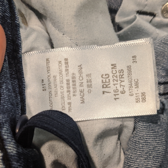 2 Pairs Boys Levi 511 Slim size 7 - Picture 8 of 14